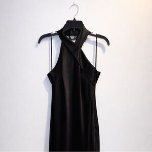 Nordstrom One Shoulder Black Dress